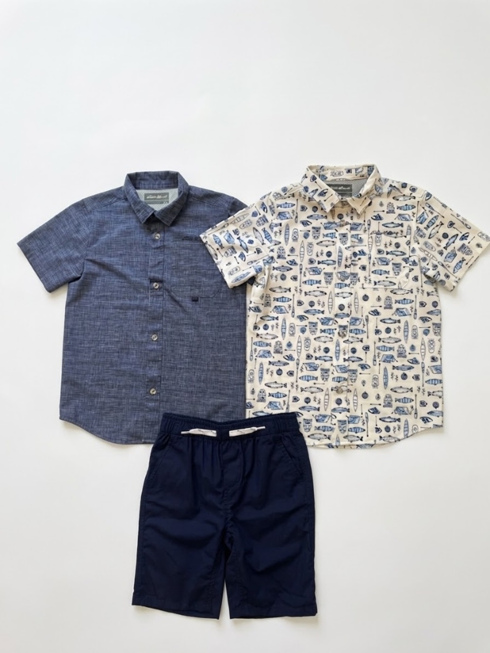 Eddie Bauer Boys Size 7 Mix & Match 3-Piece Outfit